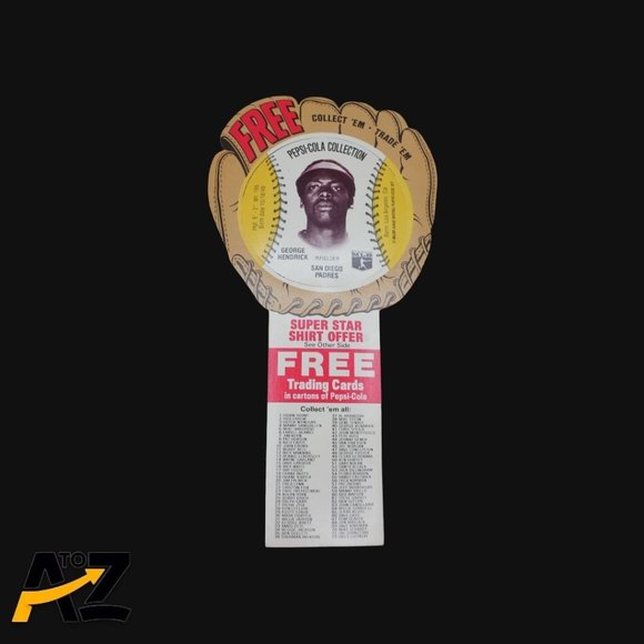 1977 Pepsi Cola Baseball Stars Glove Trading Cards Lot Of 8 - Picture 7 of 12